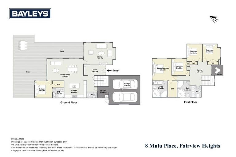 Photo of property in 8 Mulu Place, Fairview Heights, Auckland, 0632