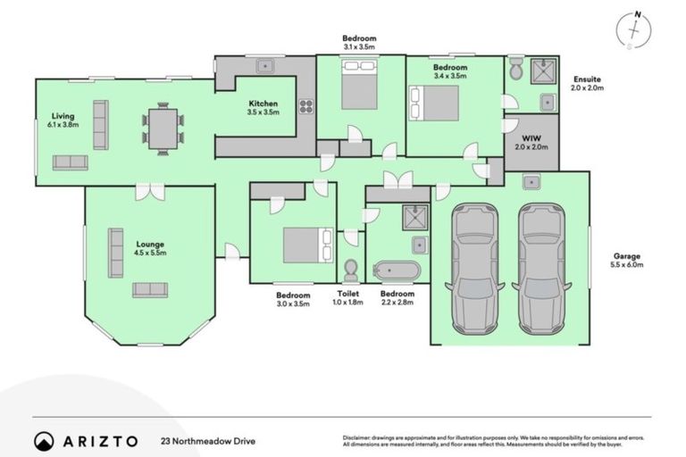 Photo of property in 23 Northmeadow Drive, Rototuna, Hamilton, 3210