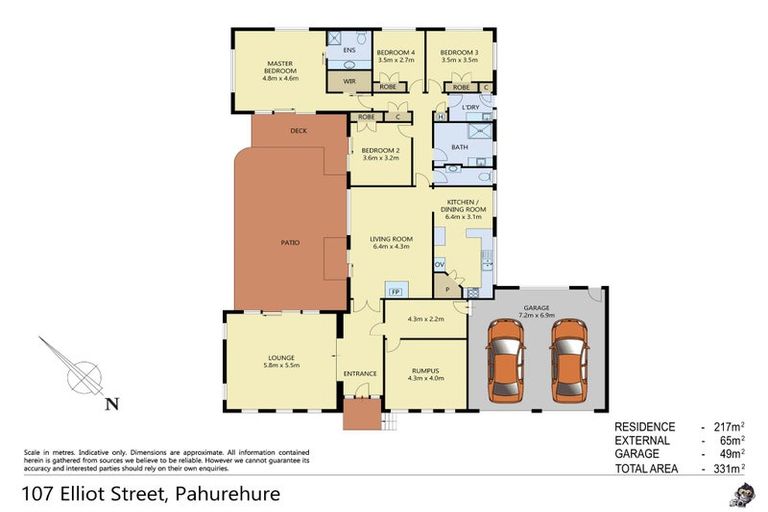 Photo of property in 107 Elliot Street, Pahurehure, Papakura, 2113