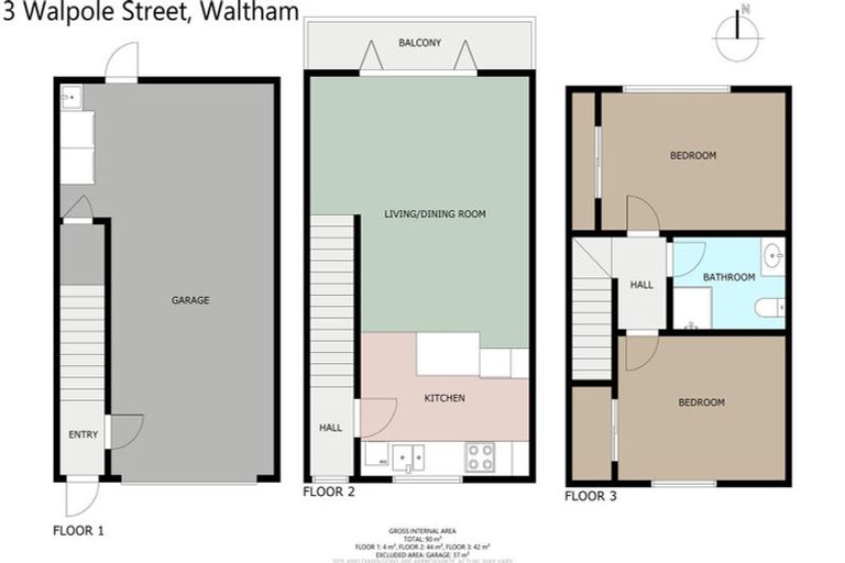 Photo of property in 3 Walpole Street, Waltham, Christchurch, 8023