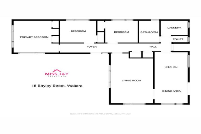 Photo of property in 15 Bayly Street, Waitara, 4320