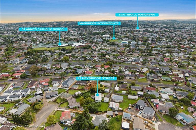 Photo of property in 42 Heybridge Street, Manurewa, Auckland, 2102