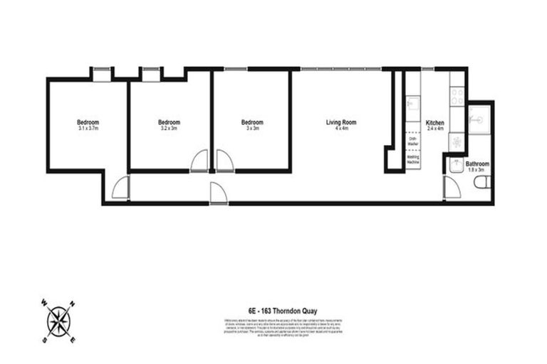 Photo of property in Quantum On Thorndon Quay, 6/163e Thorndon Quay, Pipitea, Wellington, 6011