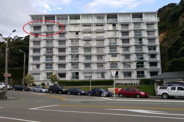 Photo of property in The Capital, 28/370 Oriental Parade, Oriental Bay, Wellington, 6011