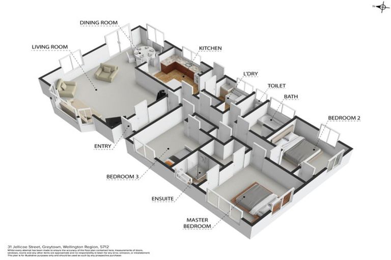 Photo of property in 31 Jellicoe Street, Greytown, 5712