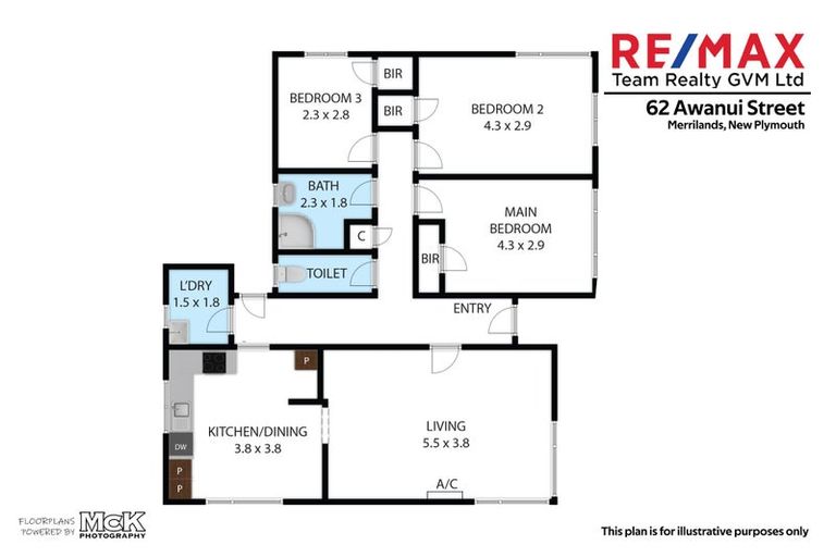 Photo of property in 62 Awanui Street, Merrilands, New Plymouth, 4312