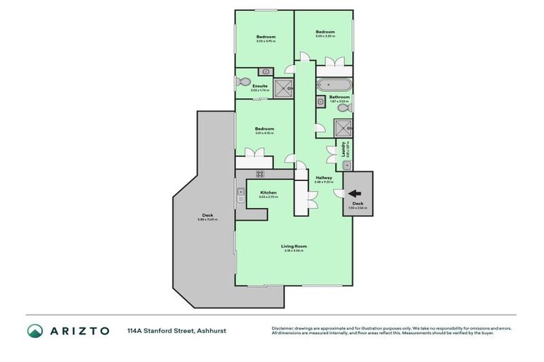 Photo of property in 114a Stanford Street North, Ashhurst, 4810