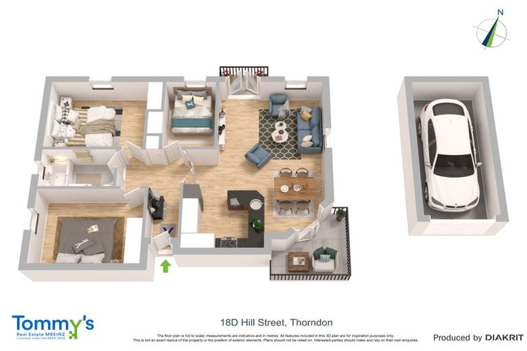 Photo of property in 18d Hill Street, Thorndon, Wellington, 6011