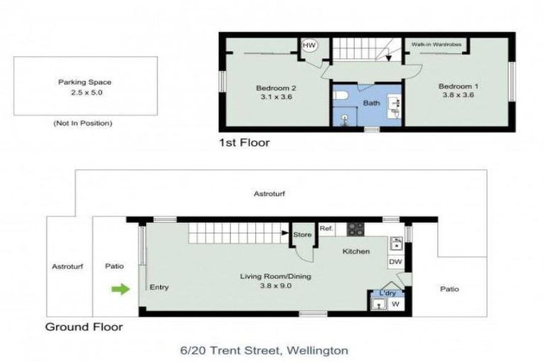 Photo of property in 6/20 Trent Street, Island Bay, Wellington, 6023