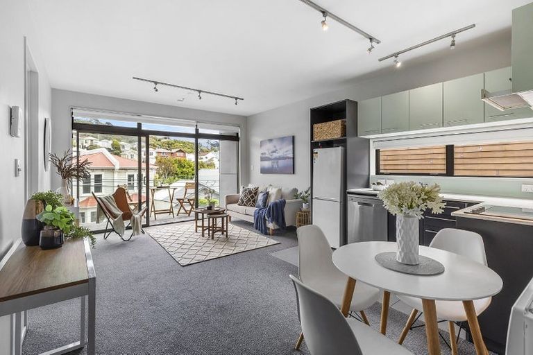 Photo of property in Detroit Apartments, 310/181 Tasman Street, Mount Cook, Wellington, 6021