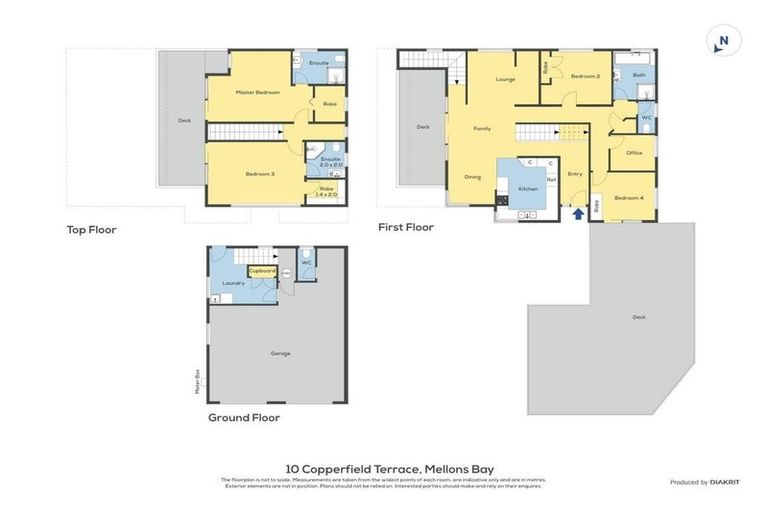 Photo of property in 10 Copperfield Terrace, Mellons Bay, Auckland, 2014