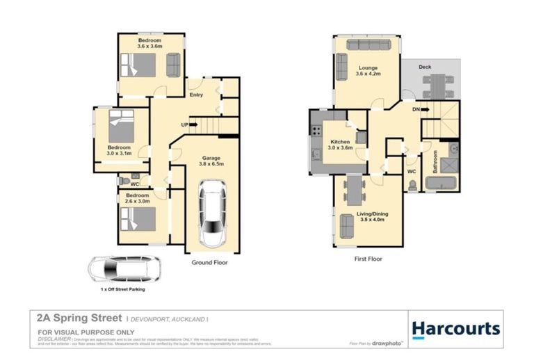 Photo of property in 1/2a Spring Street, Devonport, Auckland, 0624