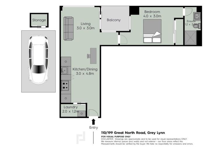 Photo of property in Crest Apartments, 110/199 Great North Road, Grey Lynn, Auckland, 1021