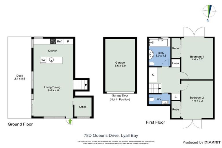 Photo of property in 78d Queens Drive, Lyall Bay, Wellington, 6022