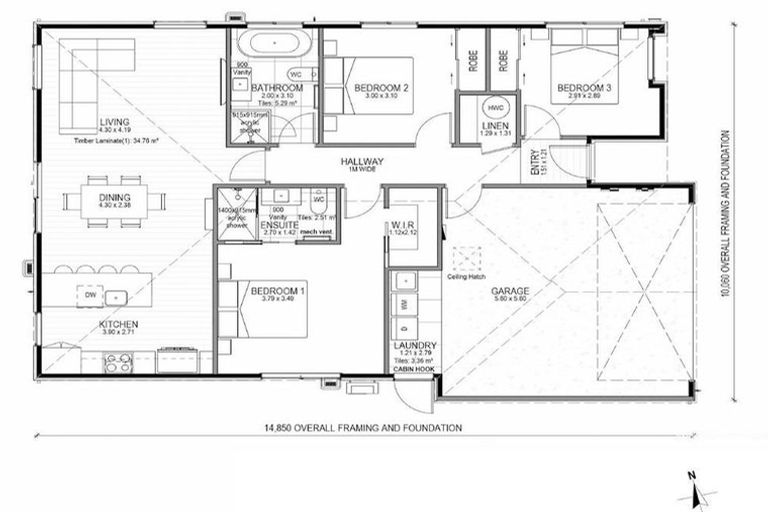 Photo of property in 19 Naish Street, Kaiapoi, 7630