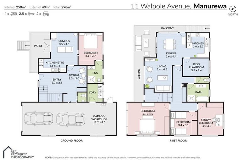 Photo of property in 11 Walpole Avenue, Hillpark, Auckland, 2102