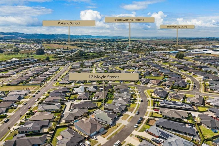 Photo of property in 12 Moyle Street, Pokeno, 2402