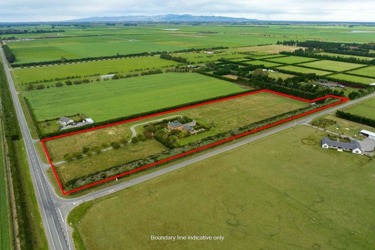 Photo of property in 1789 South Eyre Road, Eyrewell, Rangiora, 7476