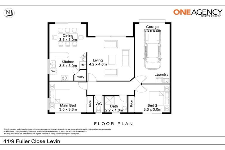 Photo of property in Rangeview Villas, 41/9 Fuller Close, Levin, 5510