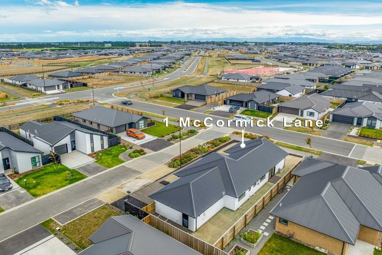 Photo of property in 1 Mccormick Lane, Rolleston, 7615