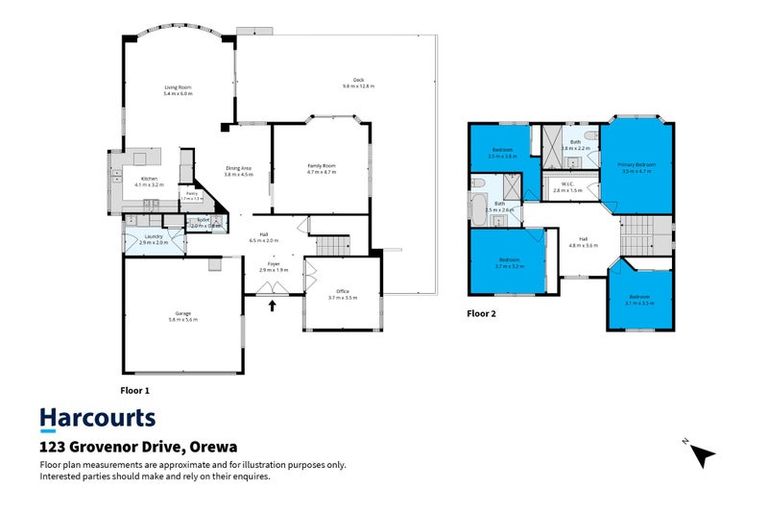 Photo of property in 123 Grovenor Drive, Orewa, 0931