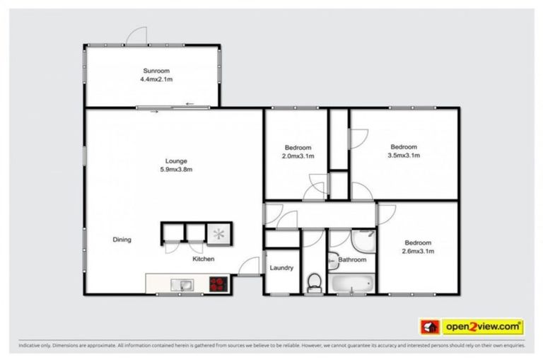 Photo of property in 188 Shakespeare Street, Leamington, Cambridge, 3432