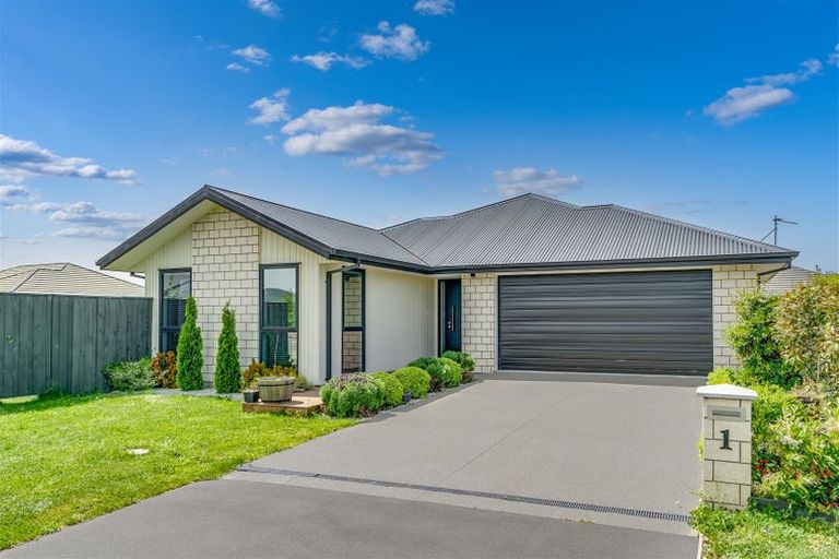 Photo of property in 1 Flock Street, Rolleston, 7615