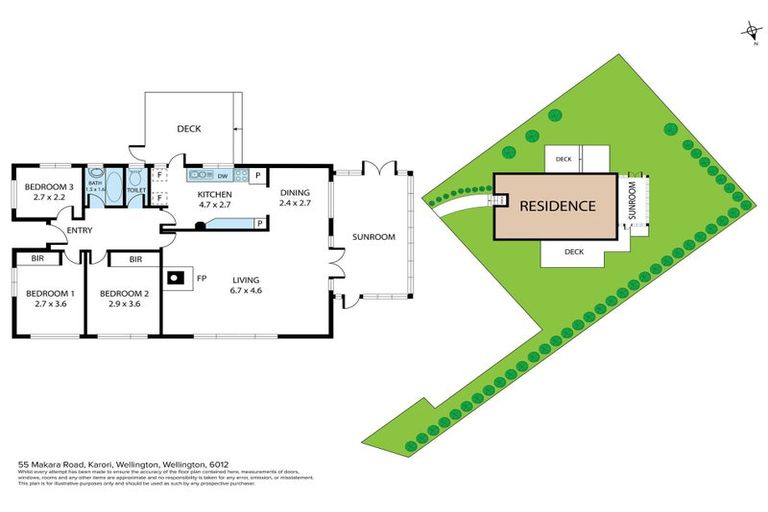 Photo of property in 55 Makara Road, Karori, Wellington, 6012