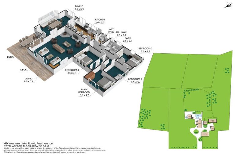 Photo of property in 49 Western Lake Road, Western Lake, 5773