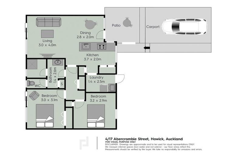 Photo of property in 4/17 Abercrombie Street, Howick, Auckland, 2014