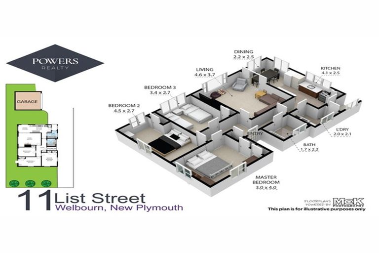 Photo of property in 11 List Street, Welbourn, New Plymouth, 4310