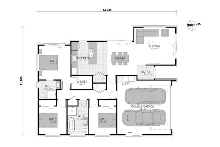 Photo of property in 57 Tabraham Crescent, Pyes Pa, 3112