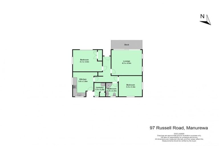 Photo of property in 97 Russell Road, Manurewa, Auckland, 2102