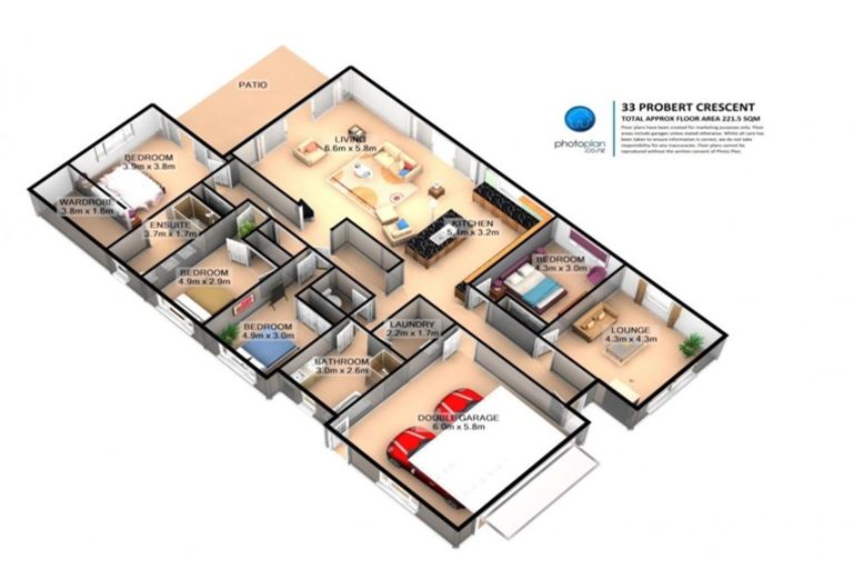 Photo of property in 33 Probert Crescent, Chartwell, Hamilton, 3210