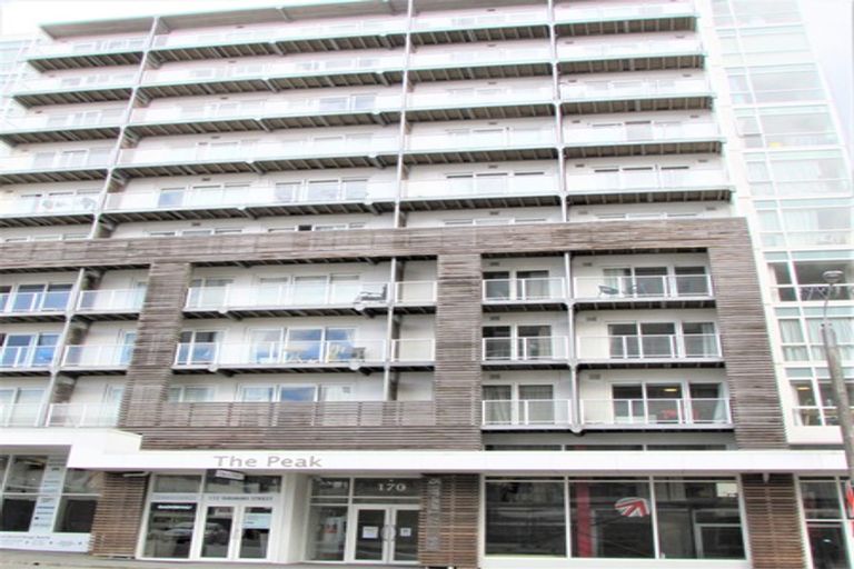 Photo of property in The Peak Apartments, 1006/170 Taranaki Street, Te Aro, Wellington, 6011