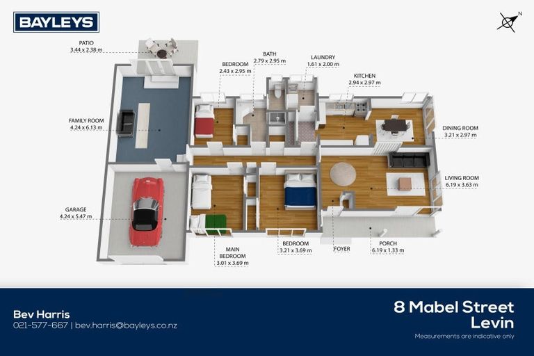 Photo of property in 8 Mabel Street, Levin, 5510