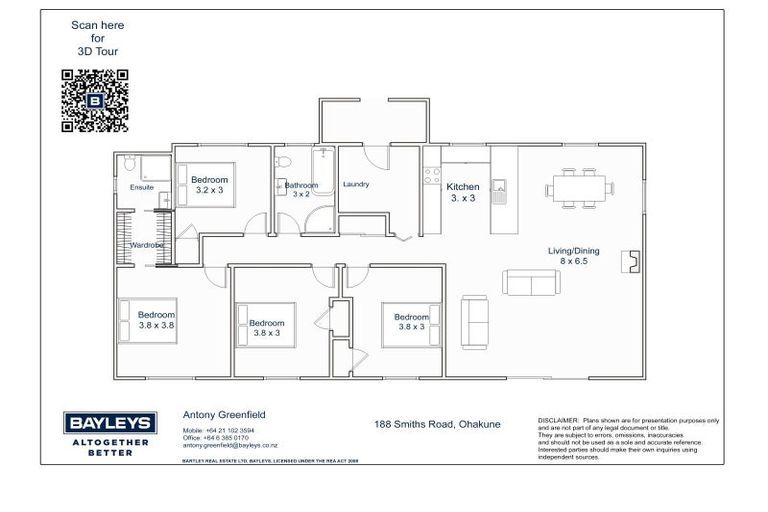 Photo of property in 188 Smiths Road, Ohakune, 4691