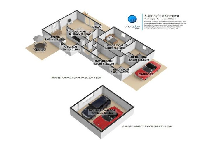 Photo of property in 8 Springfield Crescent, Enderley, Hamilton, 3214