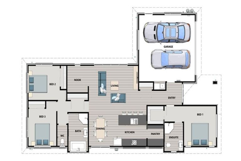 Photo of property in 1 Kakariki Crescent, Carterton, 5713