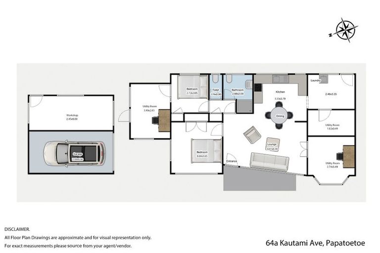 Photo of property in 64a Kautami Avenue, Papatoetoe, Auckland, 2025