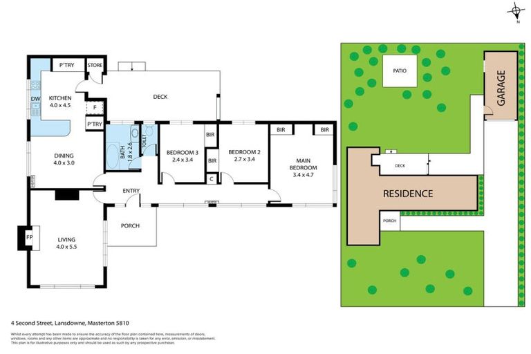 Photo of property in 4 Second Street, Lansdowne, Masterton, 5810