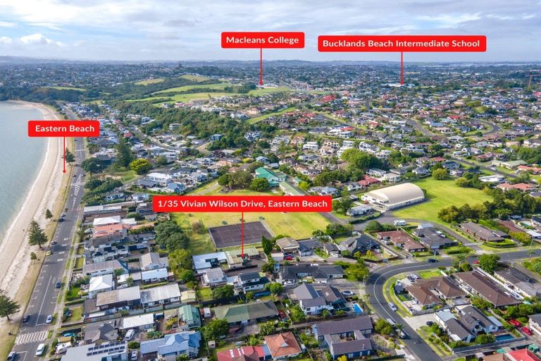 Photo of property in 1/35 Vivian Wilson Drive, Eastern Beach, Auckland, 2012