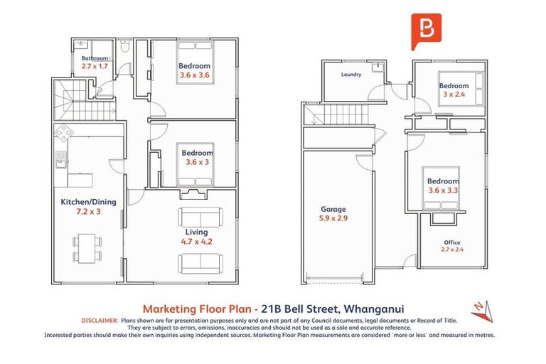 Photo of property in 21b Bell Street, Whanganui, 4500