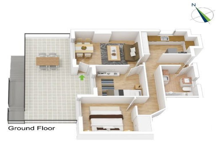 Photo of property in 93 Townsend Road, Miramar, Wellington, 6022