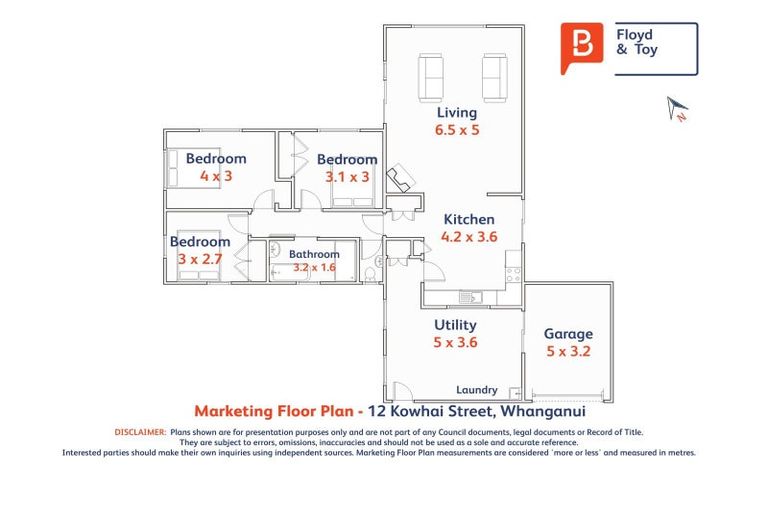Photo of property in 12 Kowhai Street, Castlecliff, Whanganui, 4501