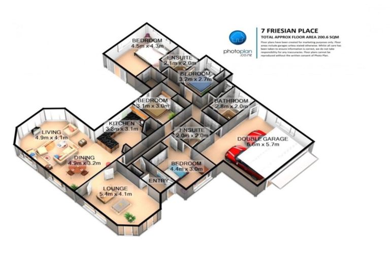 Photo of property in 7 Friesian Place, Grandview Heights, Hamilton, 3200