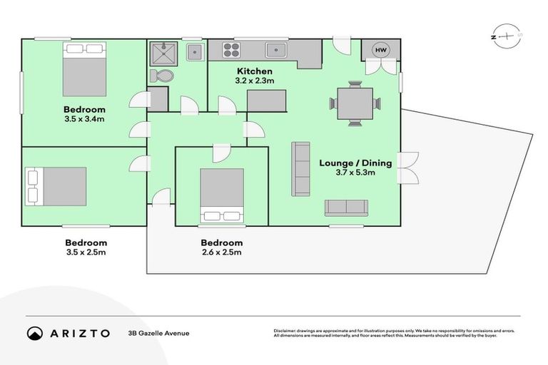 Photo of property in 3b Gazelle Avenue, Beach Haven, Auckland, 0626