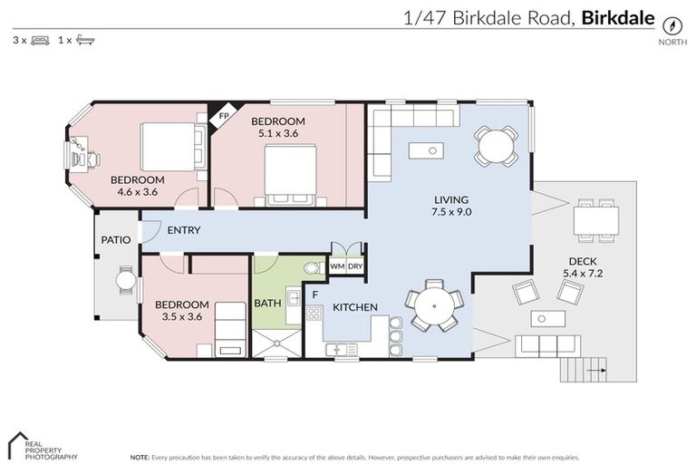 Photo of property in 1/47 Birkdale Road, Birkdale, Auckland, 0626