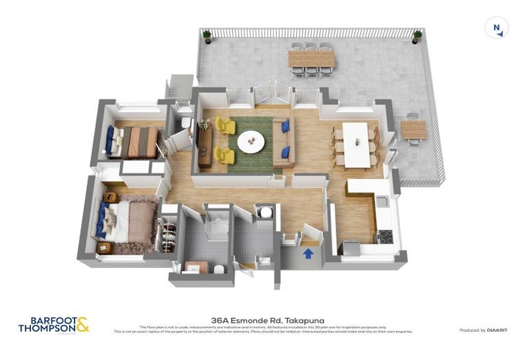 Photo of property in 36a Esmonde Road, Takapuna, Auckland, 0622