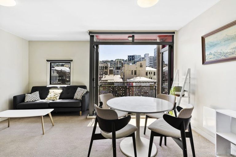 Photo of property in Hannahs Corner, 28/8 Leeds Street, Te Aro, Wellington, 6011